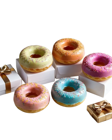 GGDT Gentle Glow Mini Donut Soap Bars Assorted Colors