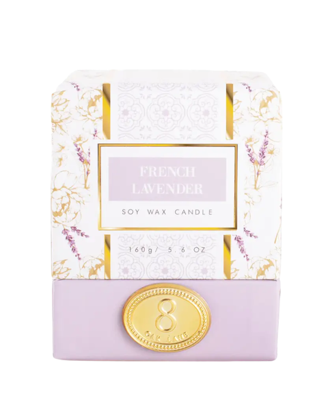 8 Oak Lane French Lavender Soy Wax Candle