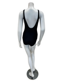 Gottex 25HA180 Black Harbourside Textured High Neck Swimsuit Myselflingerie.com