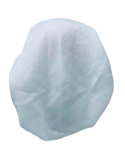 altimge2 for Cherie SPC309A-WH White Solid Fringe Design Adjustable Closed Back Pre-Tied Bandanna Myselflingerie.com