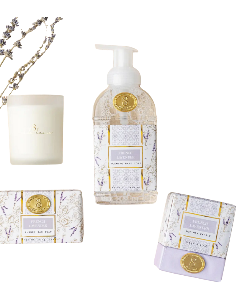 ECANA-006 French Lavender Soy Wax Candle