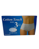 Cotton Touch MAXI Black Cotton Maxi Briefs 3 Pack Myselflingerie.com