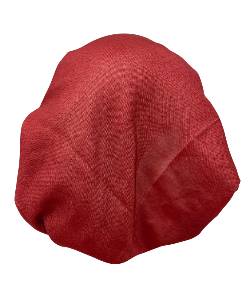 It's Younique PP-SO-PAP Solid Paprika with Black Border Pre-Tied Bandanna with Velvet Grip Myselflingerie.com