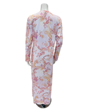 Furstenburg Rose Paisley Button Down Cotton Blend Nightgown