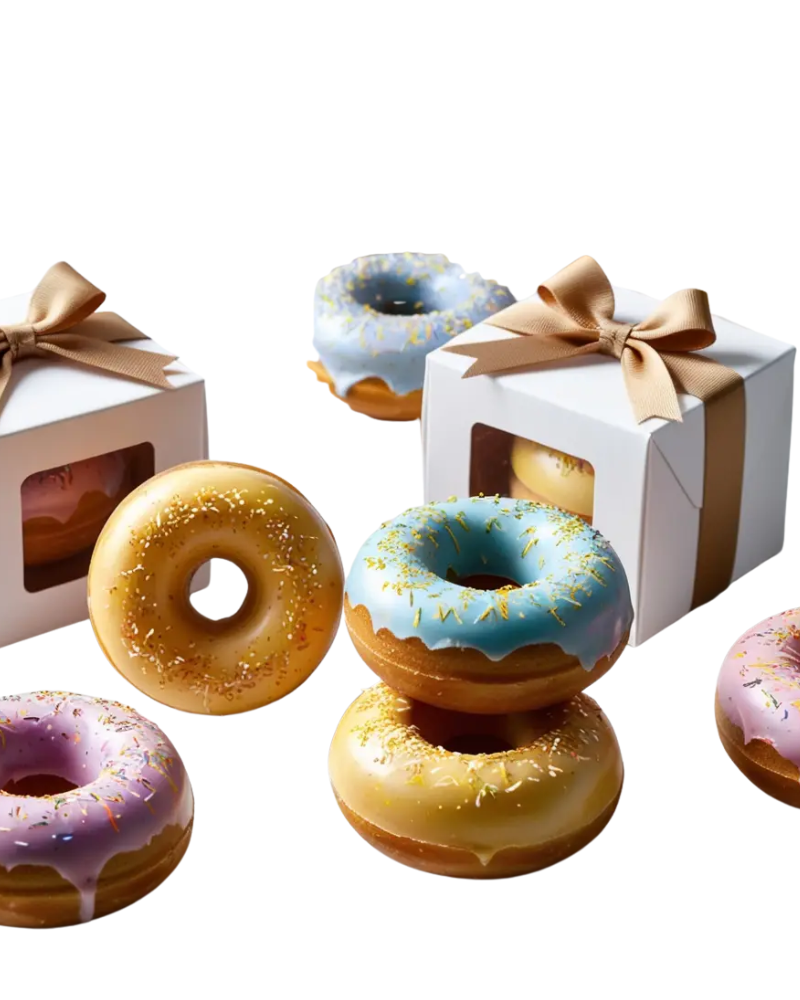 GGDT Gentle Glow Mini Donut Soap Bars Assorted Colors