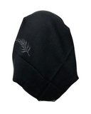 Lizi Headwear ALVBLGY Black/Grey Leaves Pre-Tied Bandanna with Full Grip Myselflingerie.com