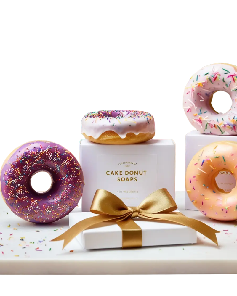 GGDT Gentle Glow Mini Donut Soap Bars Assorted Colors