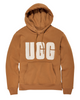 1144506 Chestnut/Plaster Rey UGGFluff Logo Hoodie