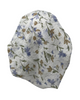 Lizi Headwear ATUWH Tulip Print White Pre-Tied Bandanna with Full Grip Myselflingerie.com