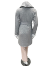 altimge4 for Fleur't Heather Grey Cozy Short Morning Robe Myselflingerie.com