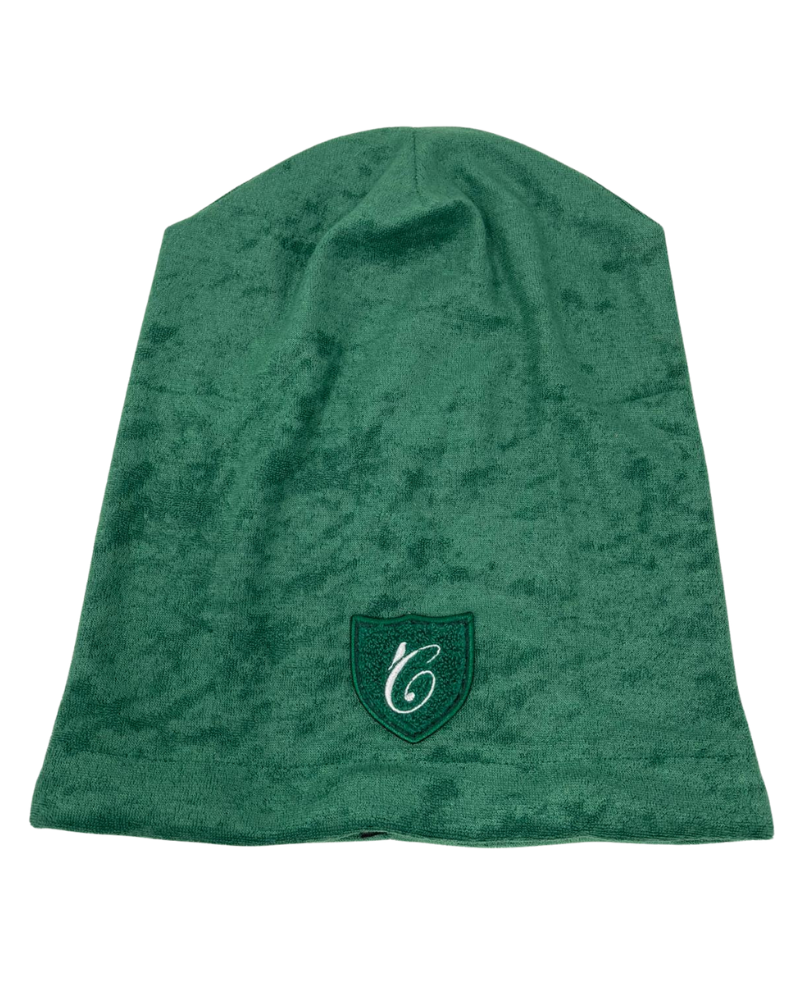 C. Bird CB99 Green Terry Beanie Snood Myselflingerie.com
