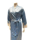 Mari M. 36217 Bleu Classic Poly Silk Robe Myselflingerie.com