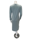 Oh! Zuza 3351-N Agave Green Long Sleeve Modal Button Down Nightshirt Myselflingerie.com