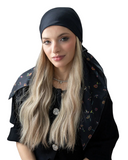 Tie Ur Knot Bloom Border Square Scarf Myselflingerie.com