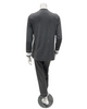 Velvet ANP857GRY Grey with White Button Down Double Piping Modal Pajamas Set Myselflingerie.com
