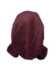 Revaz HS564N Burgundy Textured Adjustable Pre-Tied Bandanna with Velvet Grip Myselflingerie.com