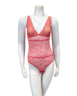Samantha Chang SC446014-RO Rose Water All Lace Classic Bodysuit Myselflingerie.com