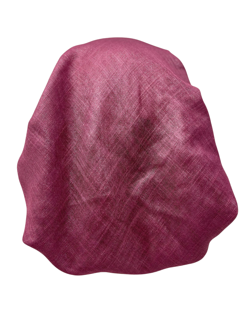 It's Younique PP-SHIM-RAS Raspberry Pink Shimmer Pre-Tied Bandanna with Velvet Grip Myselflingerie.com