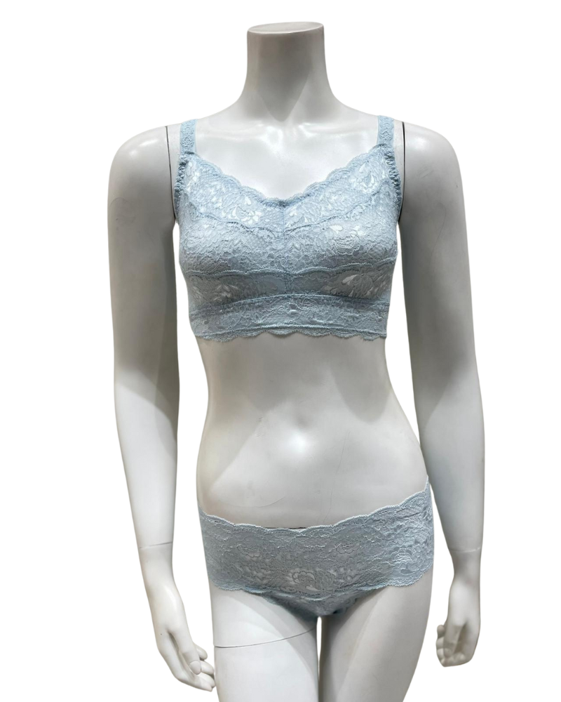 Cosabella NEVER1310+07ZL Fontana Lace Curvy Sweetie Bralette & Bikini Set Myselflingerie.com