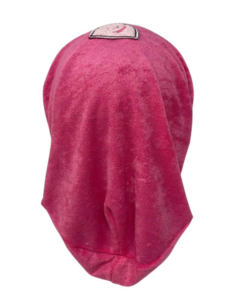 C. Bird CB102 Pink Terry Beanie Snood Myselflingerie.com