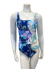 Gottex 25MC173U Blue Multi Memories of Capri High Neck Swimsuit Myselflingerie.com