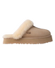 UGG 1122550 Sand Disquette Slippers with Fur Trim Myselflingerie.com