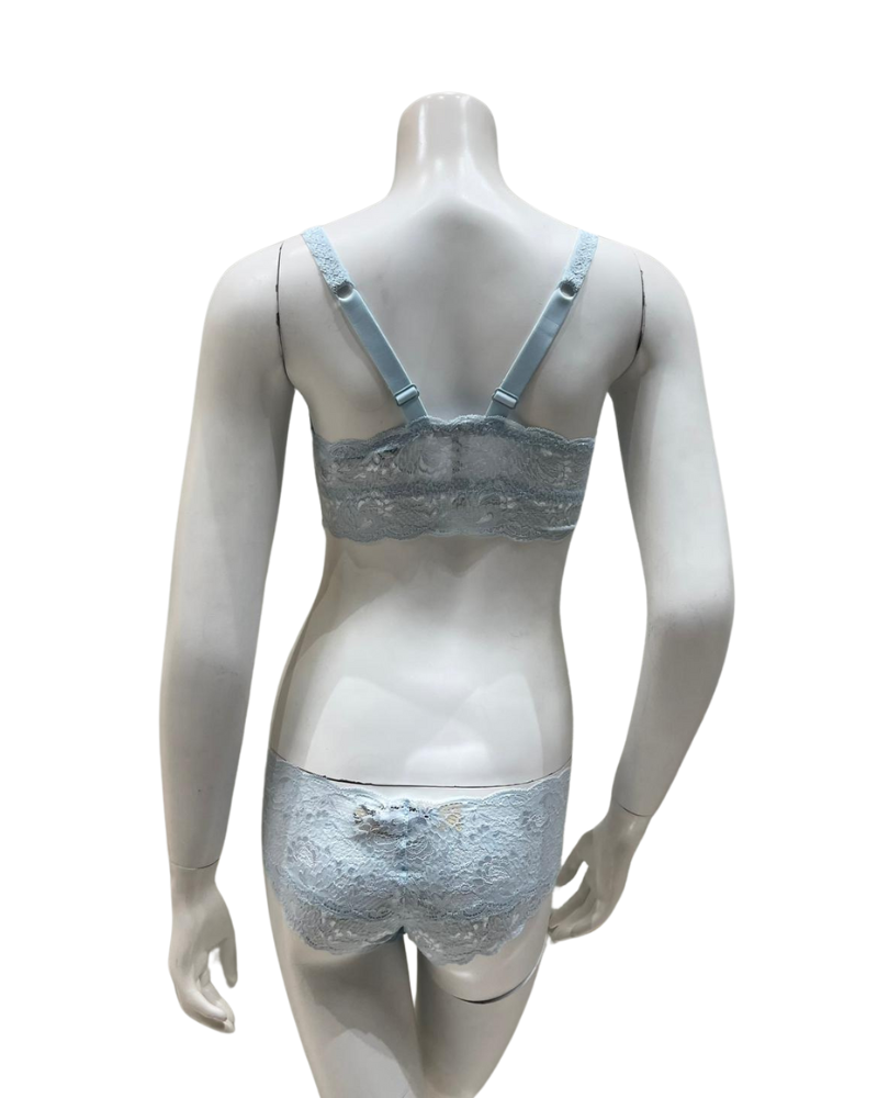 Cosabella NEVER1310+07ZL Fontana Lace Curvy Sweetie Bralette & Bikini Set Myselflingerie.com