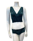 Cosabella NEVER1385+07ZL Schnapps Curvy Longline Bralette & Panty Set Myselflingerie.com