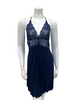 Oh! Zuza M4315 Navy Lace Sheer Chemise Myselflingerie.com