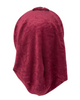 C. Bird Burgundy Terry Beanie Snood