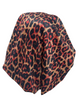 Cherie HA-RIBVT-RD Red Leopard Adjustable Pre-Tied Bandanna Myselflingerie.com