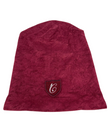 C. Bird Burgundy Terry Beanie Snood