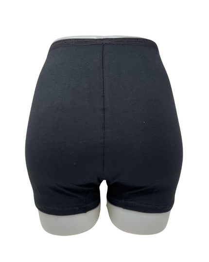 Calida 25024 #992 Black Comfort Cotton Boyshort Pants Short Leg Myselflingerie.com