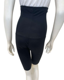 Leonisa Black Extra High Waisted Firm Support Shorts
