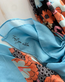 Valeri Retro Daisy Adjustable Pre-Tied Bandanna with Full Grip Myselflingerie.com