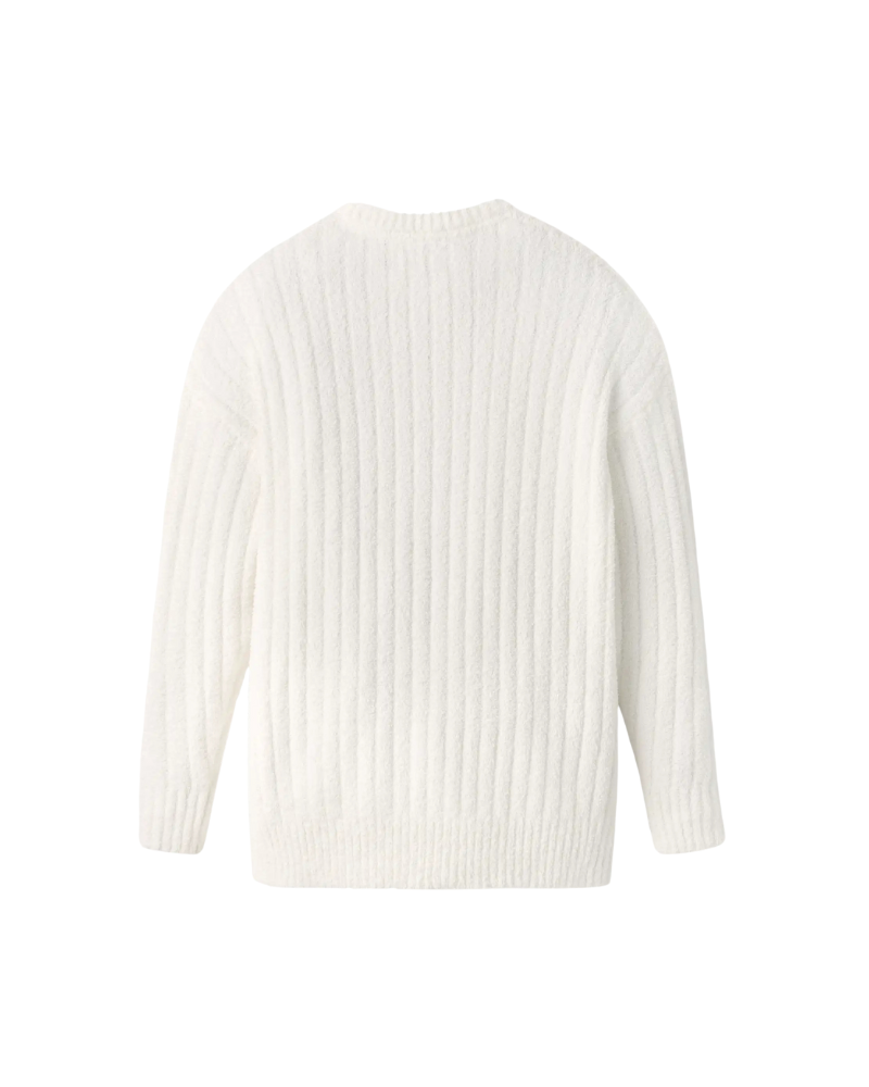 UGG Cream Ribbed Riz Top