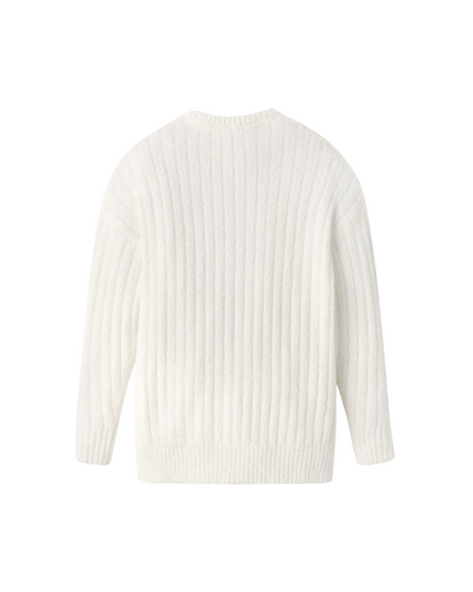 UGG Cream Ribbed Riz Top