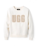 UGG Nimbus/Sand Madeline Fuzzy Logo Crewneck Sweater