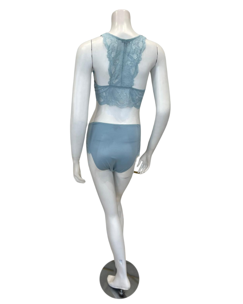 Fleur't 612 + 606 Skylight Belle Epoque Bralette & Panty Set Myselflingerie.com