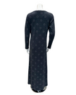 ORD PRO247011 Grey Stars Waffle Button Down Nightgown Myselflingerie.com