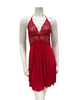 Oh! Zuza M4315 Red Lace Sheer Chemise Myselflingerie.com