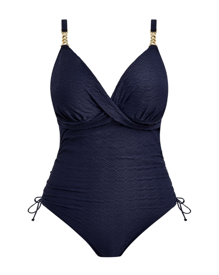Fantasie Midnight Azores Twist Front Underwire Swimsuit Myselflingerie.com