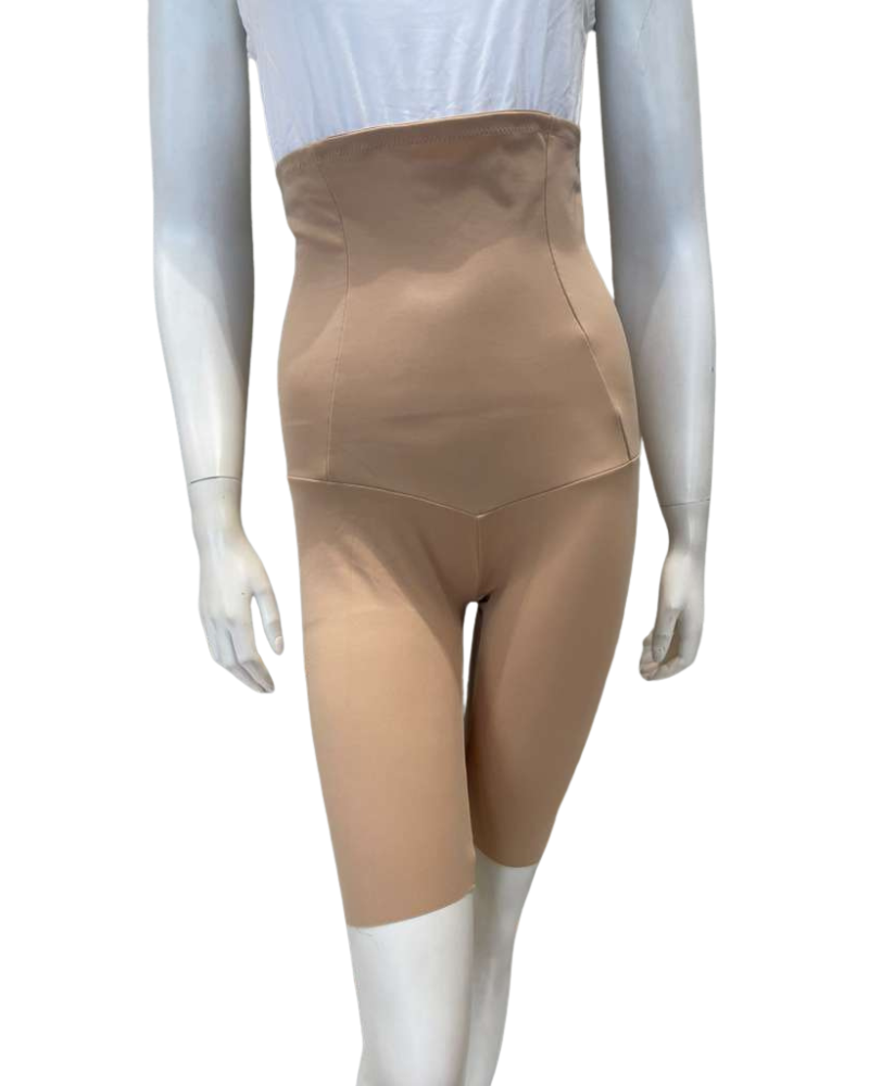 Leonisa Golden Beige Extra High Waisted Firm Support Shorts
