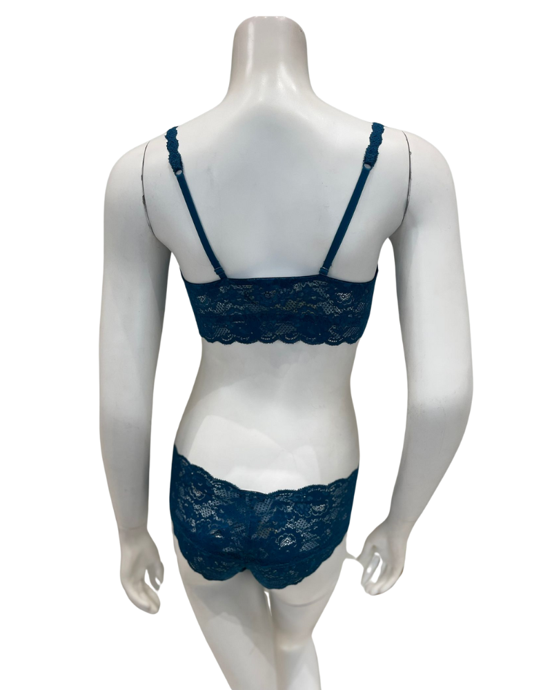 Cosabella NEVER1301+07ZL Mirtillo Sweetie Bralette & Panty Set Myselflingerie.com