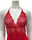 Oh! Zuza M4315 Red Lace Sheer Chemise Myselflingerie.com