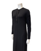 The Star Story 10-888 Dollies Black Modal Button Down Nightgown Myselflingerie.com