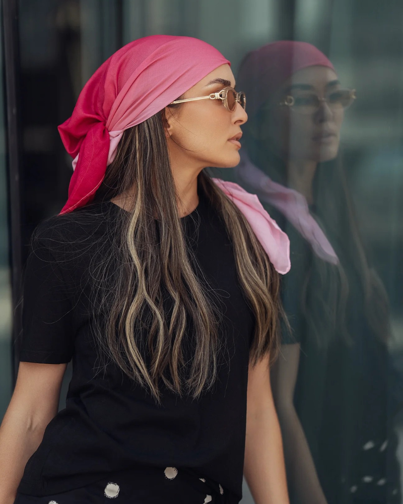 Tie Ur Knot Sugarcoat Ombre Square Scarf Myselflingerie.com