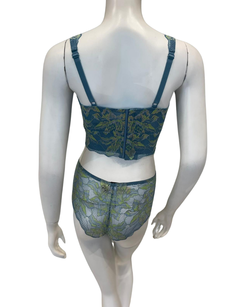 Cosabella PARAD1303 + 0771 Lago Paradiso Curvy Bralette Set Myselflingerie.com