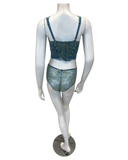Cosabella PARAD1303 + 0771 Lago Paradiso Curvy Bralette Set Myselflingerie.com