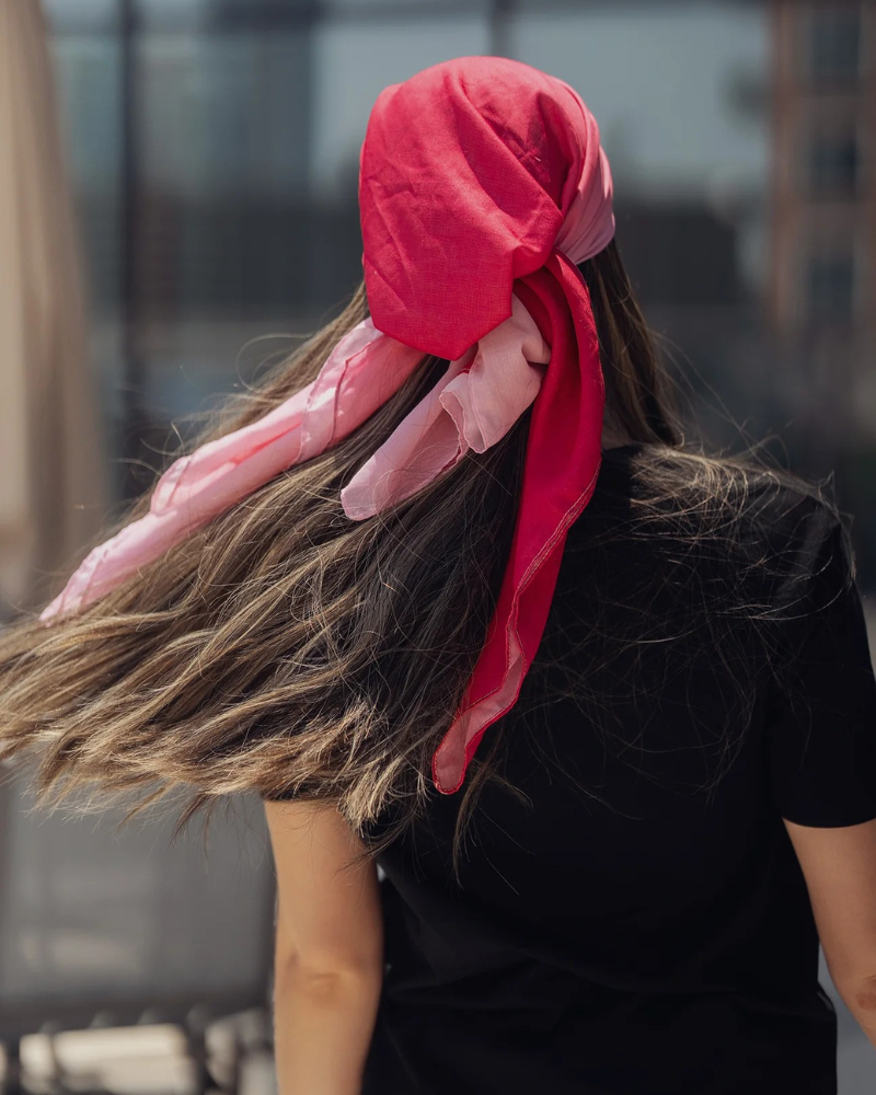 Tie Ur Knot Sugarcoat Ombre Square Scarf Myselflingerie.com